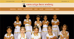 Desktop Screenshot of navanritya.org